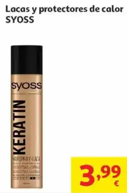 Alcampo SYOSS Lacas y protectores de calor oferta