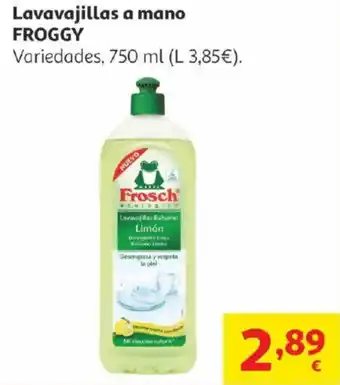 Alcampo FROGGY Lavavajillas a mano oferta