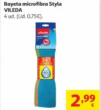Alcampo VILEDA Bayeta microfibra Style oferta