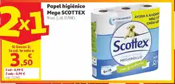 Alcampo SCOTTEX Papel higiénico Mega oferta