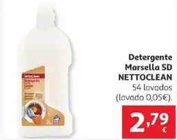 Alcampo NETTOCLEAN Detergente Marsella SD oferta