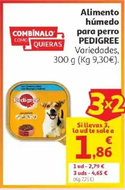 Alcampo PEDIGREE Alimento húmedo para perro oferta