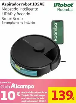 Alcampo ROBOT Aspirador 105AE oferta