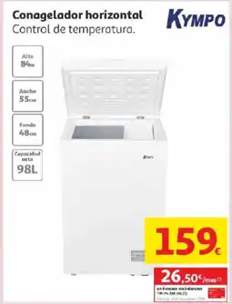 Alcampo KYMPO Conagelador horizontal oferta