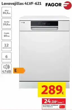 Alcampo FAGOR Lavavajillas 4LVF-621 oferta