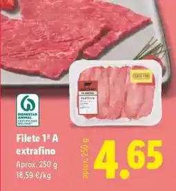 Lidl Filete 1 a extrafino oferta