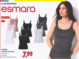 Lidl Esmara - camiseta de canalé oferta
