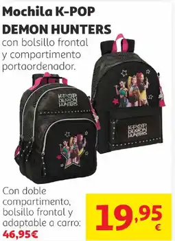 Alcampo K-POP DEMON HUNTERS Mochila oferta