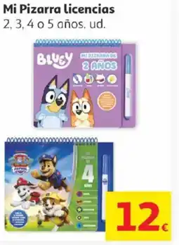 Alcampo Mi Pizarra licencias oferta