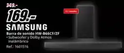 MediaMarkt Samsung - barra de sonido hw-b66cf/zf oferta