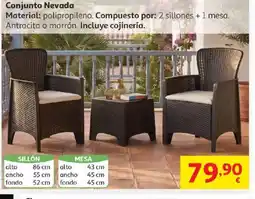 Alcampo Conjunto Nevada oferta