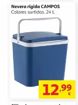 Alcampo Nevera rígida campos oferta