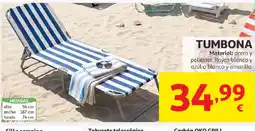 Alcampo Tumbona oferta