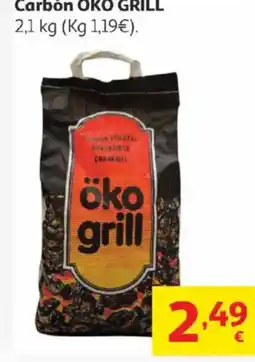 Alcampo OKO GRILL Carbón oferta