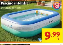 Alcampo Piscina infantil 144x102x37 oferta