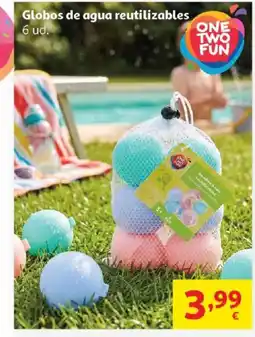 Alcampo Globos de agua reutilizables oferta