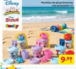 Alcampo Mochilas de playa licencias con accesorios oferta