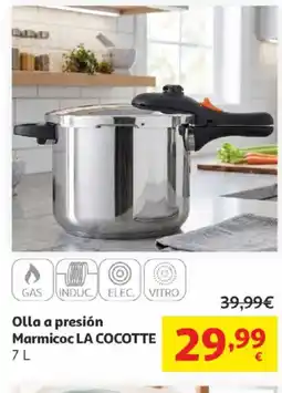 Alcampo Olla a presión marmicoc la cocotte oferta