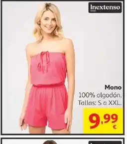 Alcampo INEXTENSO Mono oferta