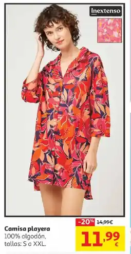 Alcampo INEXTENSO Camisa playera oferta