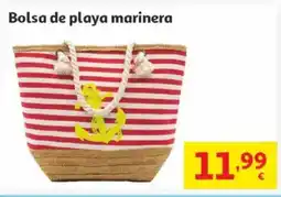 Alcampo Bolsa de playa marinera oferta