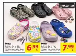 Alcampo INEXTENSO Zueco oferta