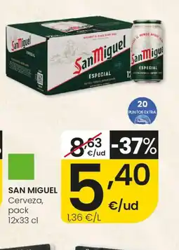 Eroski SAN MIGUEL Cerveza oferta