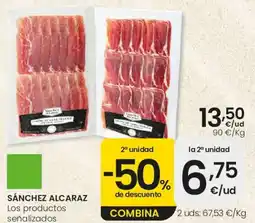 Eroski SÁNCHEZ ALCARAZ Los productos señalizados oferta