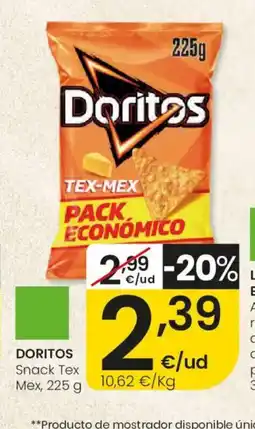 Eroski DORITOS Snack Tex Mex oferta