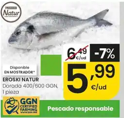 Eroski EROSKI NATUR Dorada oferta