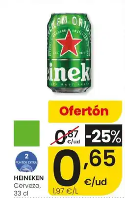 Eroski HEINEKEN Cerveza oferta