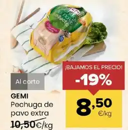 Autoservicios Familia GEMI Pechuga de pavo extra oferta