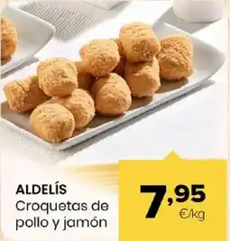 Autoservicios Familia ALDELÍS Croquetas de pollo y jamón oferta