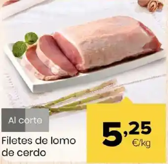 Autoservicios Familia Filetes de lomo de cerdo oferta