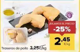 Autoservicios Familia Traseros de pollo oferta