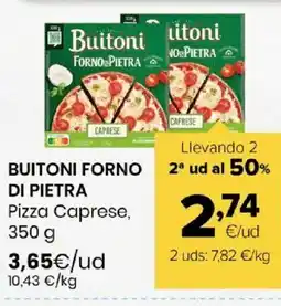 Autoservicios Familia BUITONI FORNO DI PIETRA Pizza Caprese oferta