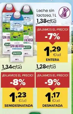 Autoservicios Familia Leche sin lactosa oferta