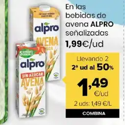 Autoservicios Familia ALPRO En las bebidas de avena oferta