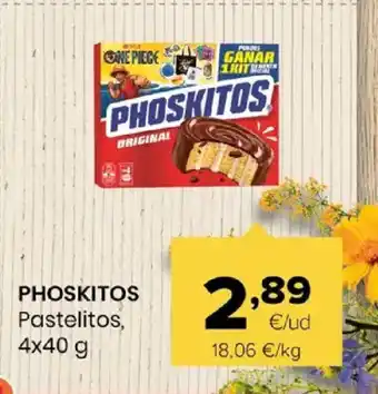 Autoservicios Familia PHOSKITOS Pastelitos oferta
