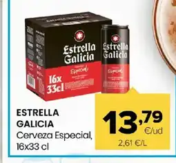 Autoservicios Familia ESTRELLA GALICIA Cerveza Especial oferta