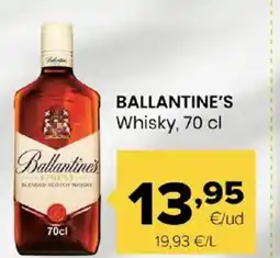 Autoservicios Familia BALLANTINE'S Whisky oferta