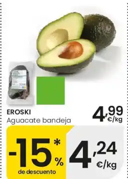 Aliprox EROSKI Aguacate bandeja oferta