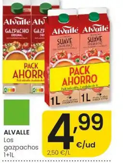 Aliprox ALVALLE Los gazpachos oferta