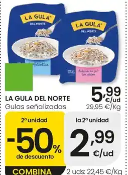 Aliprox LA GULA DEL NORTE Gulas señalizadas oferta