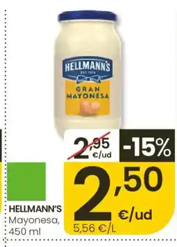 Aliprox HELLMANN'S Mayonesa oferta