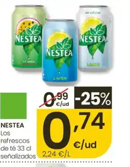 Aliprox NESTEA Los refrescos de té oferta