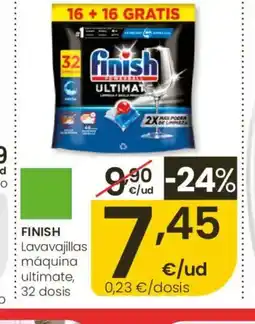 Aliprox FINISH Lavavajillas máquina ultimate, 32 dosis oferta