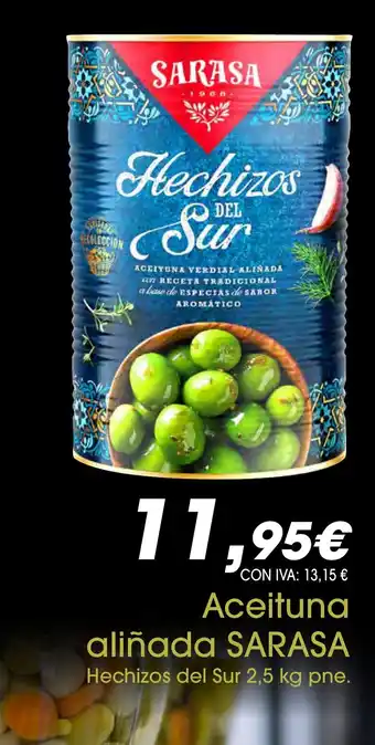 SARASA Aceituna aliñada