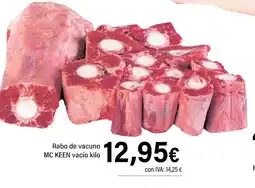 Cash Ifa Rabo de vacuno mc keen oferta