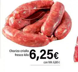 Cash Ifa Chorizo criollo fresco oferta